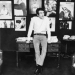 Jean Bates in his studio