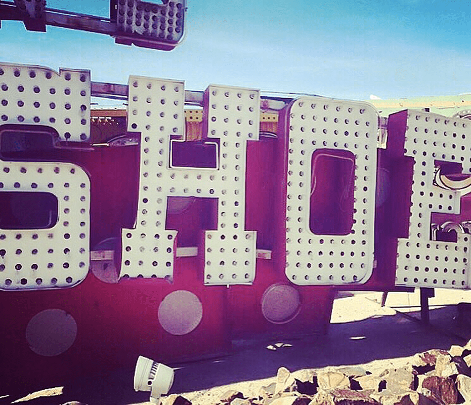 Las Vegas Neon Museum: Shoe