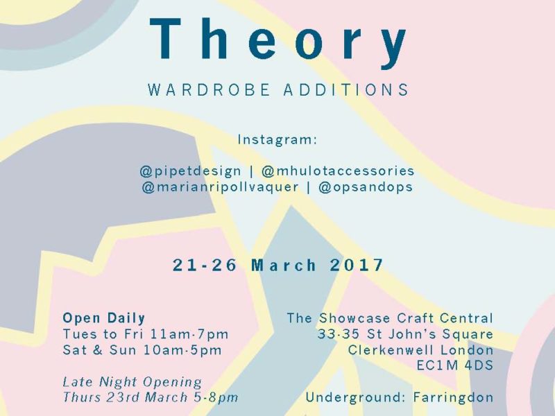 Modern Theory pop-up flyer