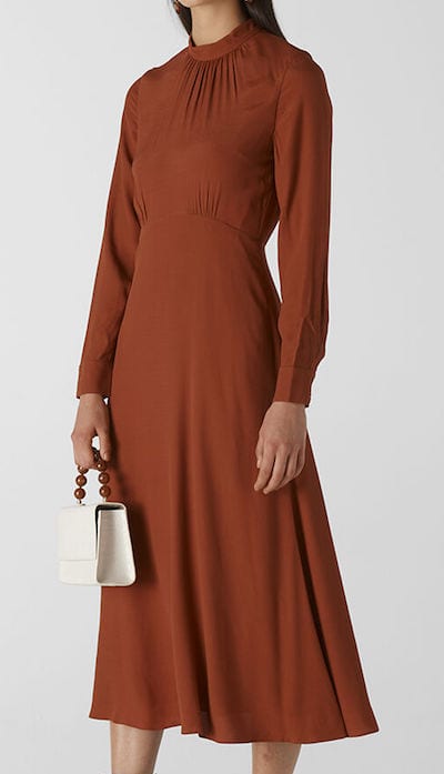 Ruby dress in Toffee by Whistles for winter