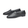 OpsOps No10 Action Black leather flats pair