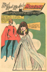 Mad Mad Modes for Moderns comic book fashion illustations