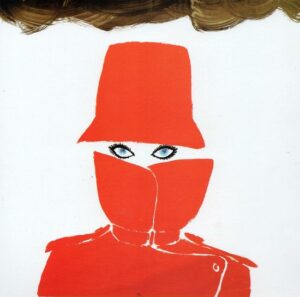 René Gruau raincoat and hat ad illustration