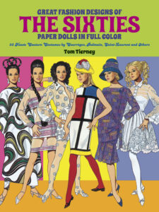 The Sixties Paper Dolls Haute Couture by Tom Tierney book cover