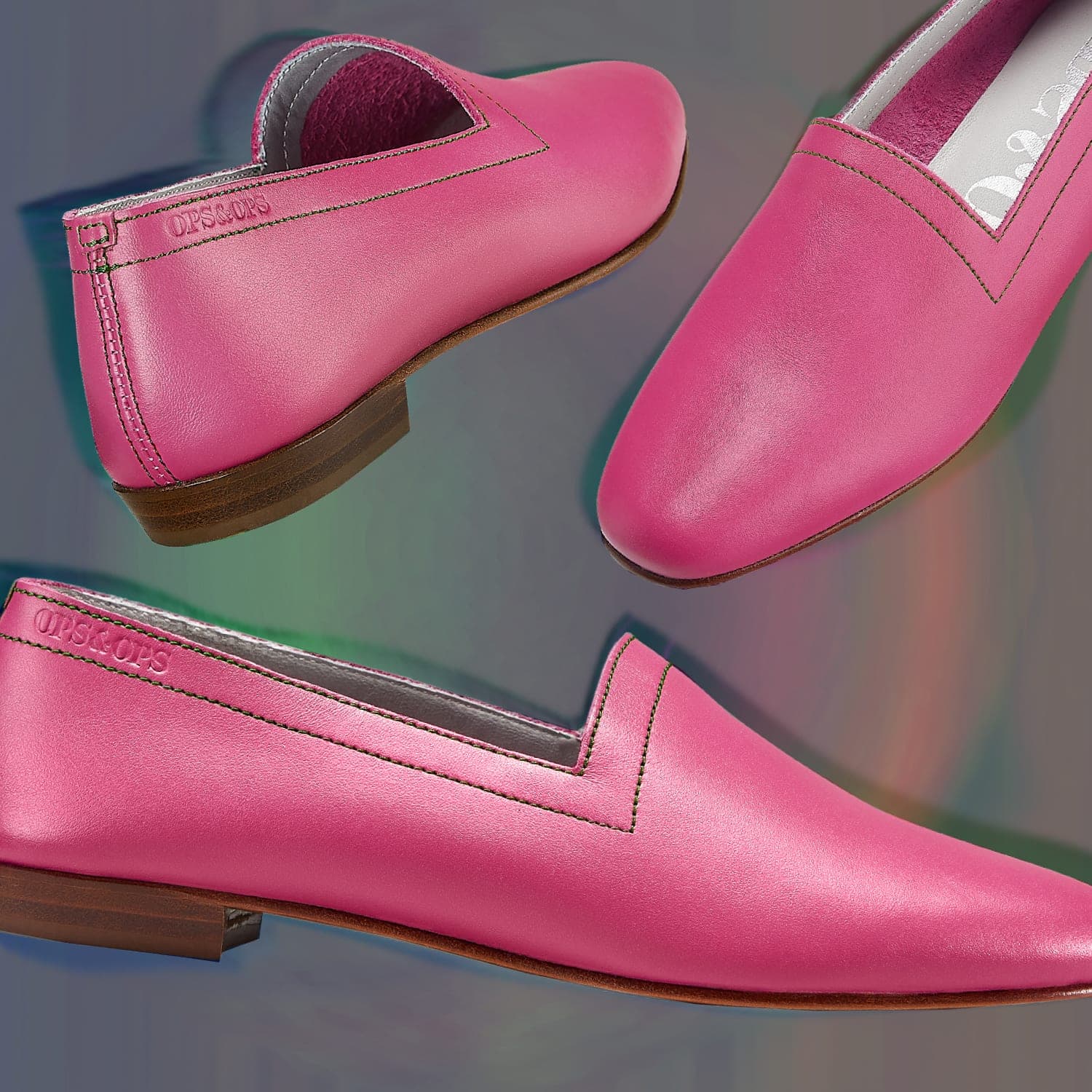 Flavour of the month, Guava leather flats