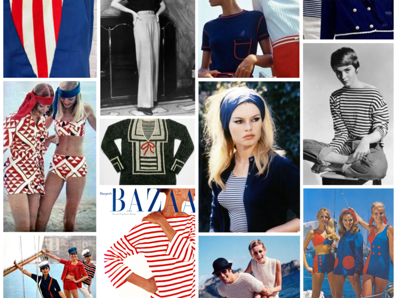 Nautical fashion – Quintessential Summer Look blog collage