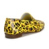 Ops&Ops No10 Leopard patent leather flats, back view