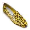 Ops&Ops No10 Leopard patent leather flats, angle