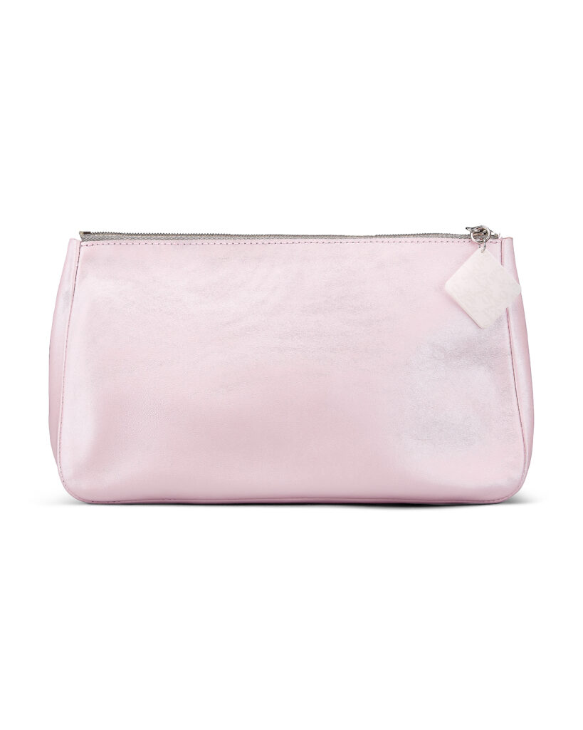 No.101 Pink Frost Leather Clutch - Ops & Ops