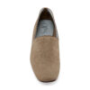 Ops&Ops No17 Mushroom nubuck loafers, front view