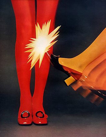 Guy Bourdin ad for Charles Jordan 69