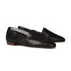 Ops&Ops No10 Lurex Black flats, pair