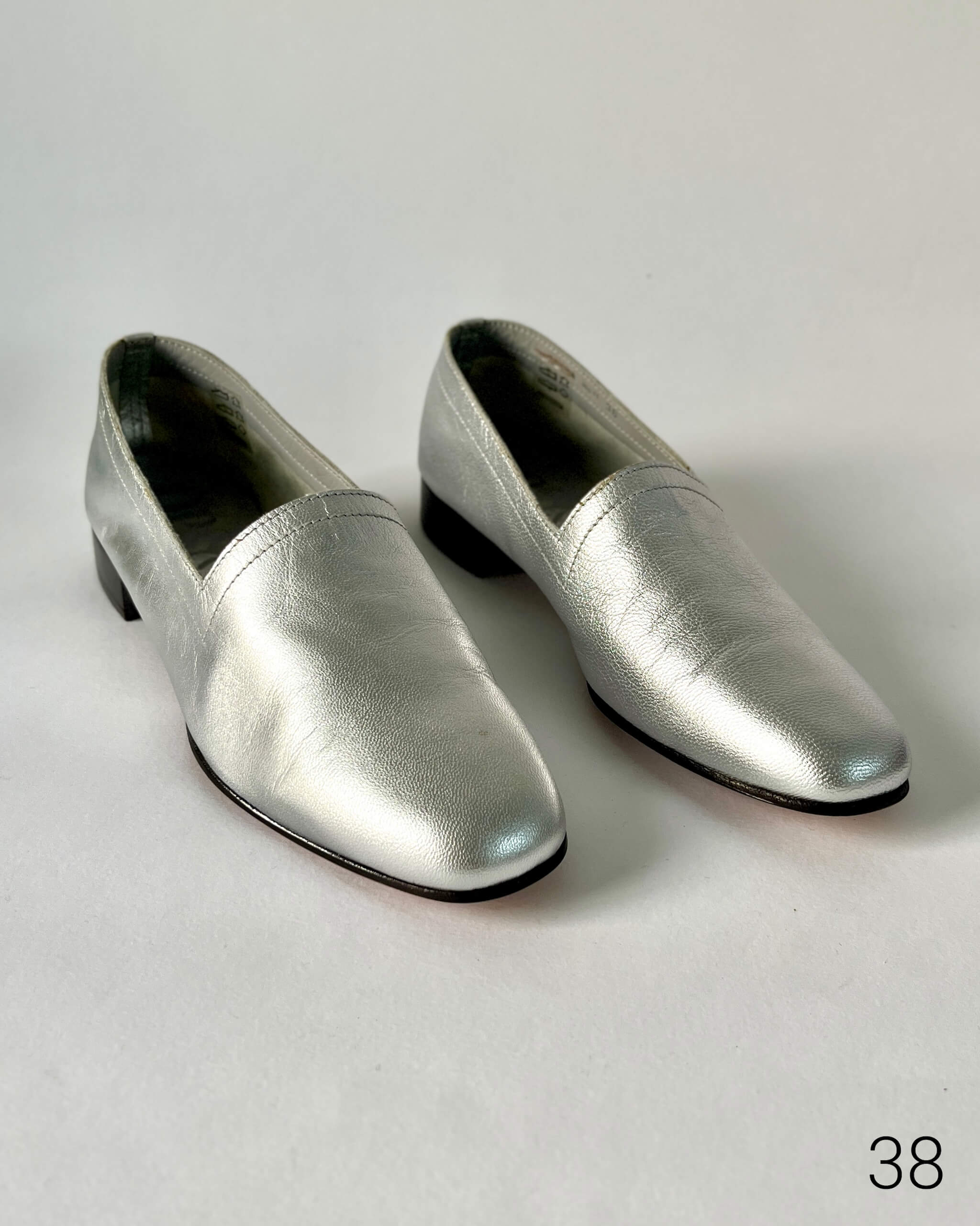 11SS 38 3 Ops&Ops No11 Sterling Silver pair worn on shoot