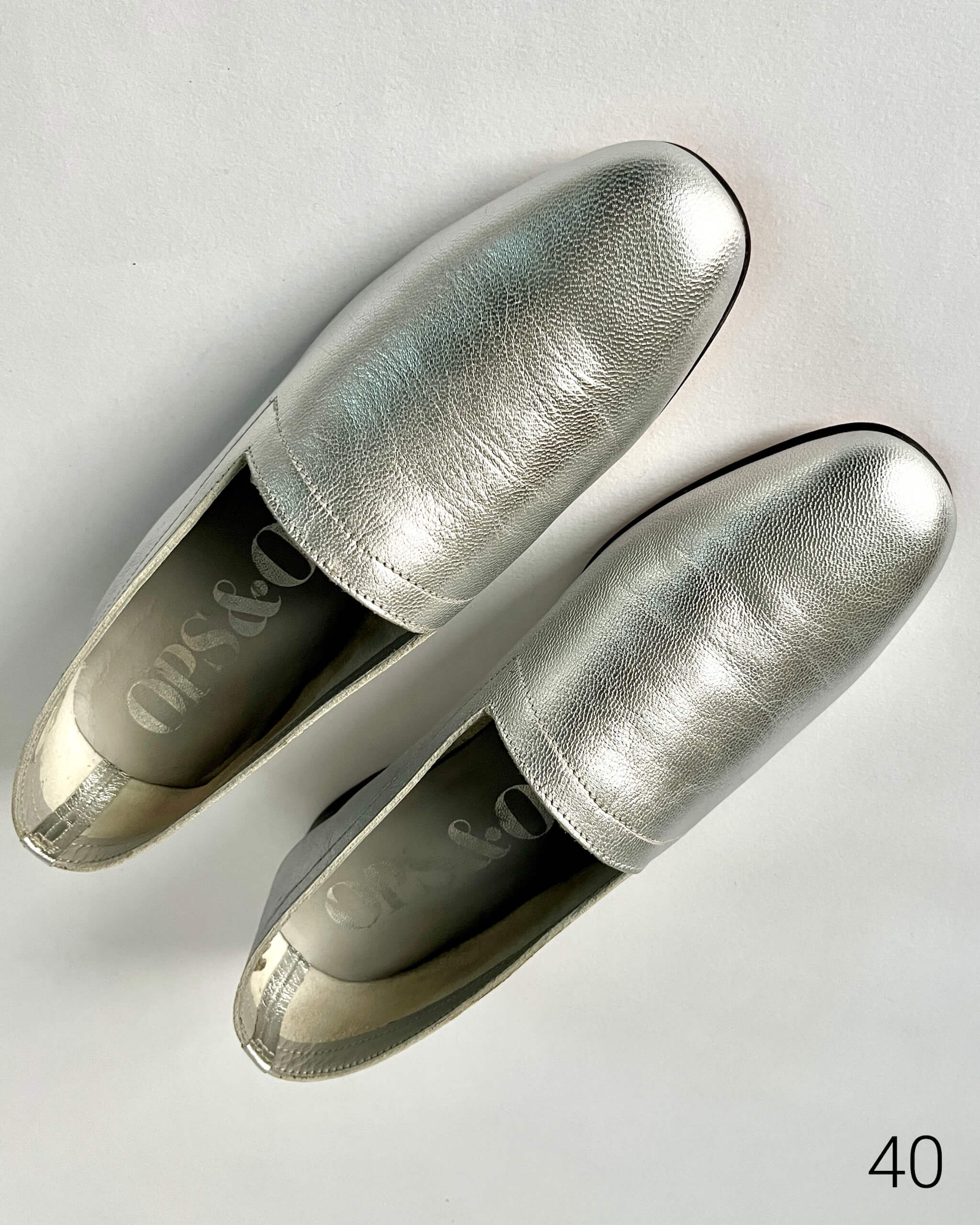 11SS 40 outlet 2 Ops&Ops No11 Sterling Silver pair worn on shoot