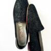 Ops&Ops No10 Lurex Black flats