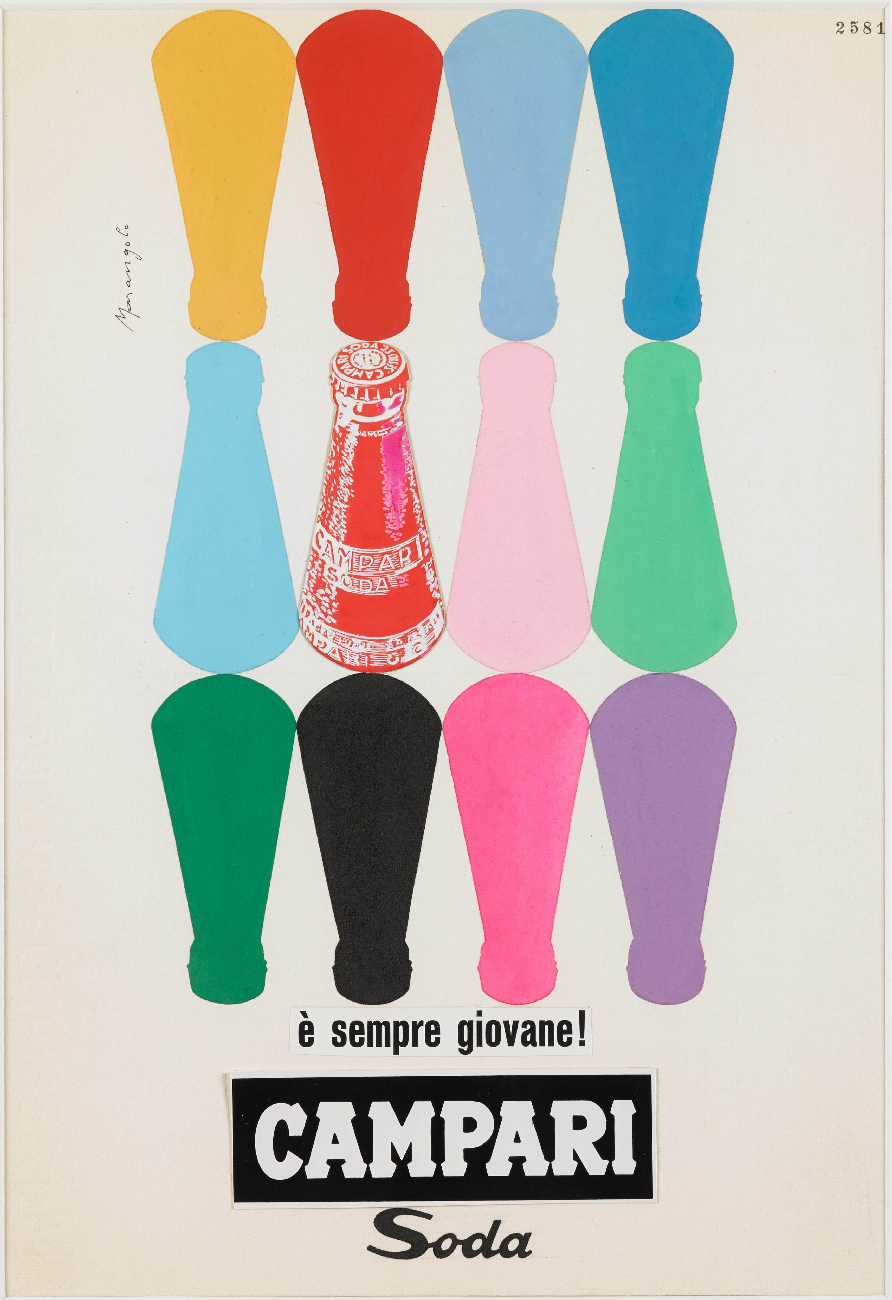 Campari and soda, forever young, 1960s, Franz Marangolo