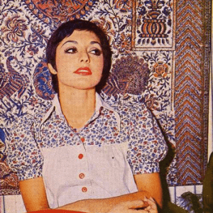 Camouflage: Googoosh in synch with the decor