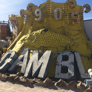 Las Vegas Neon Museum: Gamble