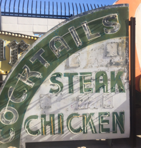 Las Vegas Neon Museum: Steakhouse