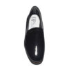 Ops&Ops No10 Bardot Black patent leather flats front view