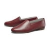 Ops&Ops No10 Claret leather flats pair
