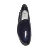 Ops&Ops No10 Midnight Blue patent leather flats front view