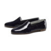 Ops&Ops No10 Midnight Blue patent leather flats pair
