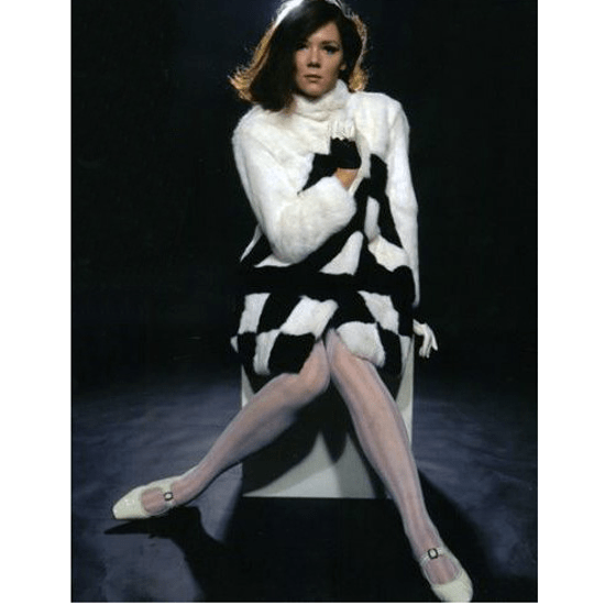 The Avengers style file Diana Rigg as Emma Peel in The Avengers