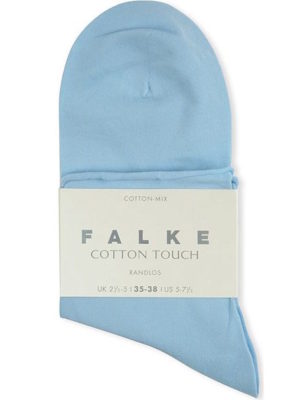 Falke Cotton Touch Short Socks Light Blue